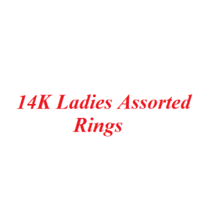 14K ladies Assorted Rings